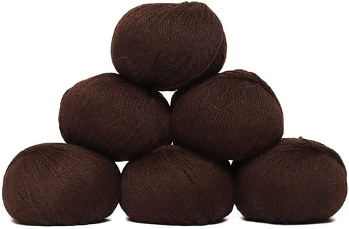 Vista 59 de Juego de 6 madejas de 100% lana de alpaca bebé (10.58 oz) de peso DK, fabricadas en Perú, celestial suave y perfecto para tejer y hacer ganchillo