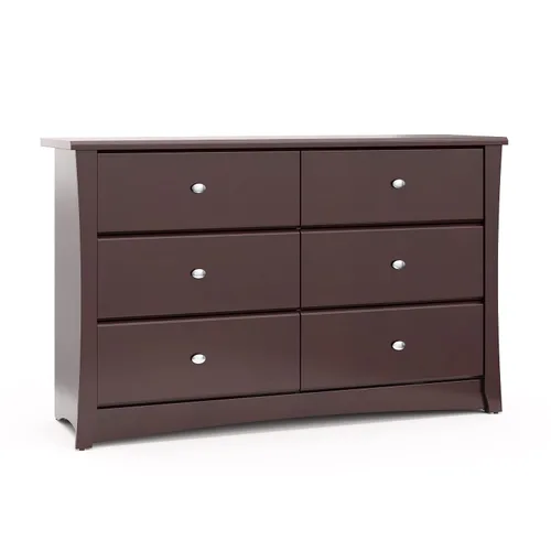 Vista 18 de Cajón de vestidor Stork Craft Crescent 6, Negro
