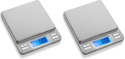 Vista 10 de Báscula Digital Pro de Bolsillo Smart Weigh 500g x 0.01g – 6 Unidades: g, oz, gn, ozt, DWT, ct – Alta Precisión para Cocina, Hierbas y Joyería