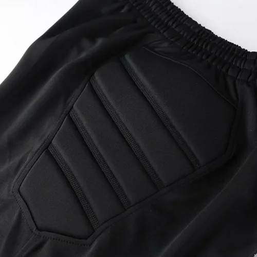 Vista 5 de YiZYiF Pantalones cortos de compresión acolchados para jóvenes, uniformes de entrenamiento de fútbol, acolchados, protectores de fútbol, pantalones