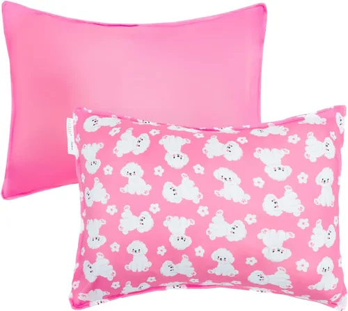 Vista 63 de ALVA BABY - Funda de almohada para niños pequeños de 13 x 18 pulgadas o 12 Bean Velvet-beige