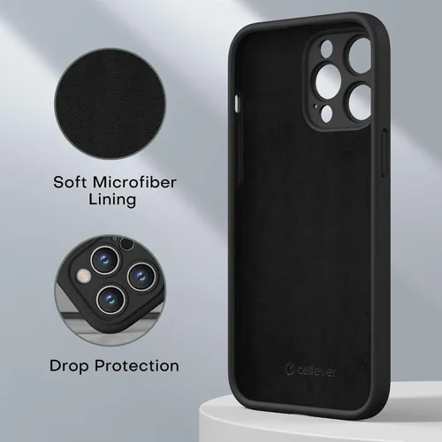 Vista 6 de CellEver Funda magnética fuerte para iPhone 14 Pro Max [para carga MagSafe] [protección de cámara] protección de alta resistencia, funda de silicona