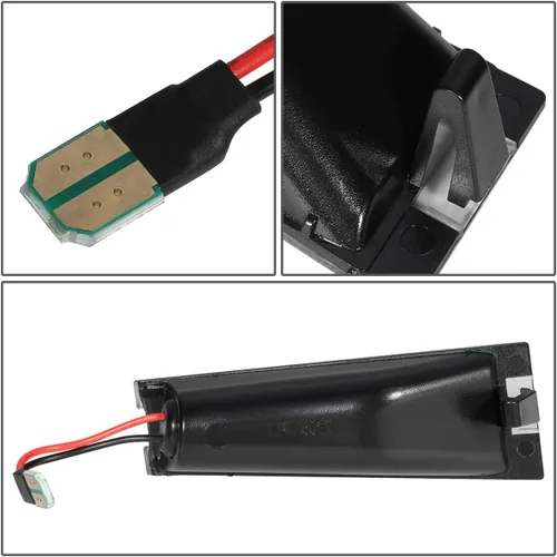 Vista 4 de Par de luces LED para matrícula compatibles con Cadillac CTS Sedán 08-10, PT-ZTL-9064