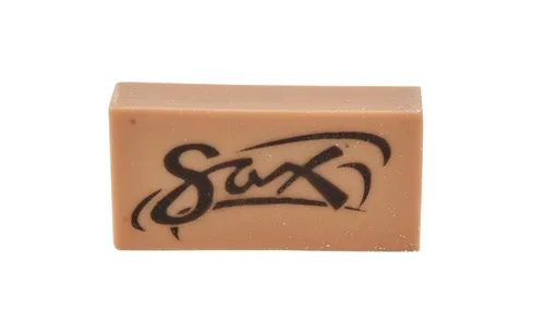 Vista 4 de Sax Gum Arte Borrador, 2 x 1 x ½ pulgadas, 12 unidades, diseño de color café
