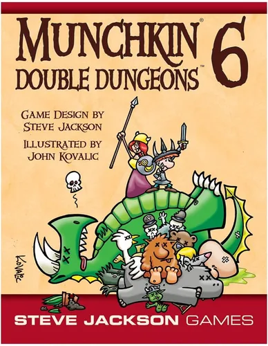 Vista 2 de Steve Jackson Games Munchkin 6 mazmorras dobles