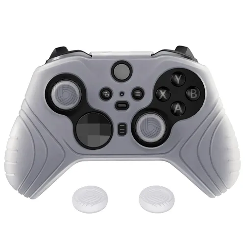 Vista 14 de PlayVital Samurai Edition Anti Slip Silicone Case Cover for Xbox Elite Wireless Controller Series 2 Core, Ergonomic Soft Rubber Skin Protector for