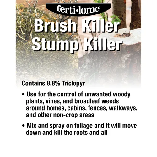 Vista 3 de Fertilome (11485) Cepillo Killer & Stump Killer Woody Plant Control, 32 oz