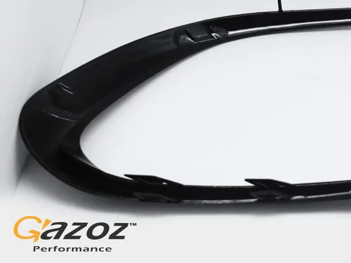 Vista 2 de (2) Alerones de parachoques Canards compatibles con Mercedes Benz CLA W117 CLA250 CLA45 17-19