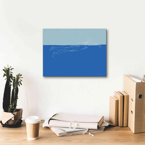 Vista 7 de Epic Graffiti 'How to Swim 2' de Kamdon Kreations, arte de pared en lienzo giclée, 16 x 12 pulgadas