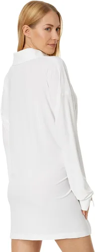 Vista 2 de Norma Kamali Women's Oversized Ty Front Nk Shirt