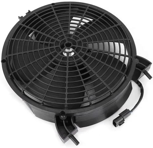 Vista 9 de Fydun Reemplazo de condensador Ventilador de refrigeración Aire acondicionado de coche Ventilador de hoja curvada para L200 Pajero Sport KH4W OE