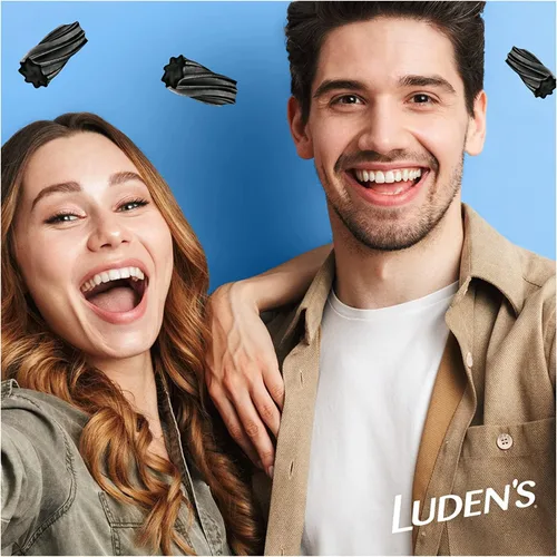Vista 6 de Luden's Honey Regaliz - Gotas para la garganta para la tos Pastilla de mentol/anestésico oral 30 unidades por paquete Paquete de 2