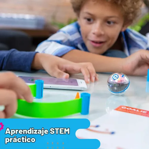 Vista 7 de Kit de actividad Sphero Mini - Robot de codificación habilitado para aplicaciones - Set de construcción de 55 piezas y tarjetas de actividades
