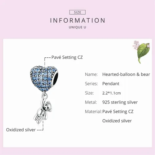 Vista 50 de Abalorios de plata de ley para pulseras, collares, familia para siempre, circonita cúbica, regalo de joyería para mujeres