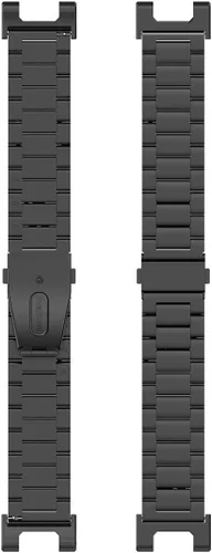 Vista 9 de FitTurn Compatible con las correas Amazfit T-Rex, pulsera elegante de repuesto de acero inoxidable sólido de metal ajustable con herramientas