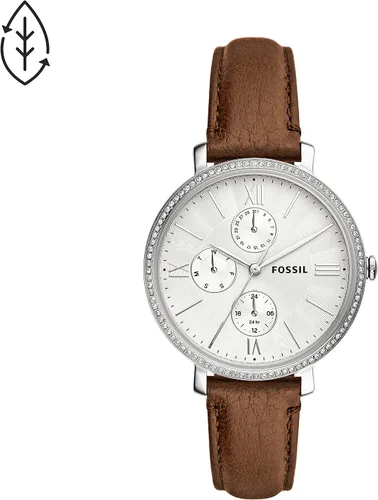 Vista 5 de Fossil Womens Jacqueline Quartz Stainless Steel Three-Hand Watch