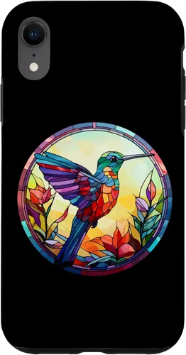 Vista 8 de Funda para iPhone 14 con diseño de colibrí lindo para amantes del pájaro del colibrí