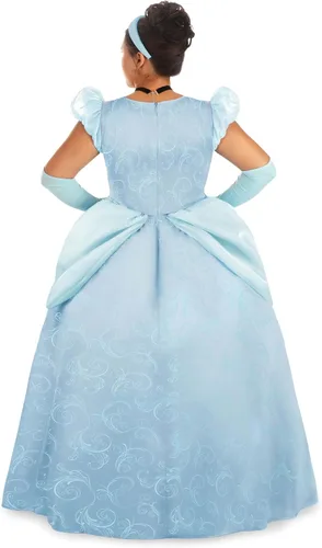 Vista 3 de Disney Cinderella Plus Size Costume for Women Fairytale Princess Blue Ball Gown Dress Disney Princess Cosplay