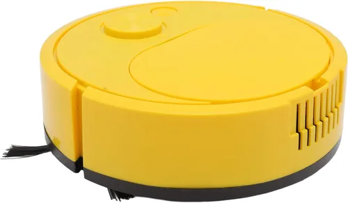 Vista 6 de Robot Aspirador Multifuncional Carga USB Mini Robot de Barrido Inteligente para Pisos de Madera Azulejos Alfombra (Amarillo) Roboticvacuumcleaner