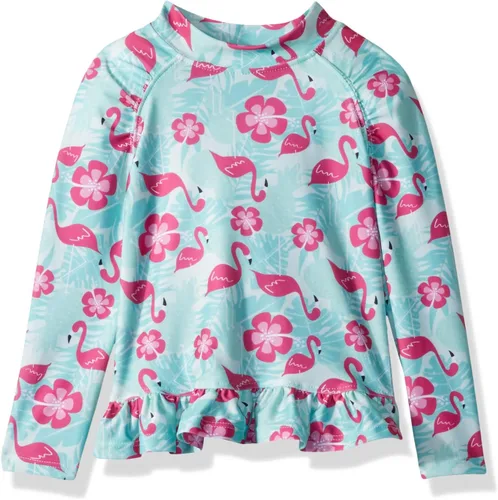 Vista 12 de Flap Happy Camiseta de protección UPF 50+ con volantes para niñas Sirena Fantasea