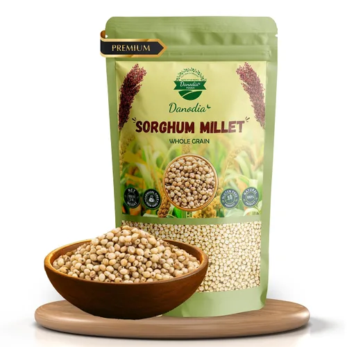 Vista 16 de Danodia Foods Mijo de grano entero (Ragi) - 2 libras (33.51 oz) Superalimento orgánico, sin cáscara, sin pulir, sin gluten, natural Alto