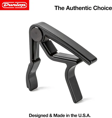 Vista 4 de Ceja de guitarra Jim Dunlop 83_52553 , Negro