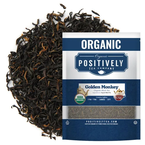 Vista 114 de Bolsas de hojas sueltas para té. Orgánicas por USDA. Positively Tea LLC.