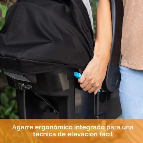 Vista 12 de Sistema de viaje Baby Trend EZ Ride SE con asiento de seguridad para bebé, Bluebell
