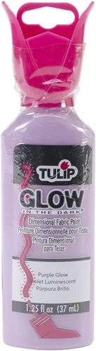 Vista 4 de Tulip Pintura dimensional para tela de 1-1/4 onzas, purpurina y diamante