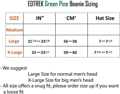 Vista 7 de EDTREK Gorro de invierno resistente a la intemperie Gorro reversible impermeable y resistente al viento Sombrero de calavera para senderismo