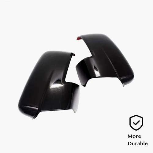 Vista 2 de Cubierta de espejo con recortes de señal de giro, color negro brillante para Dodge Ram 2500/3500/HD 2013-2018 Dodge Ram 1500 2013-2018
