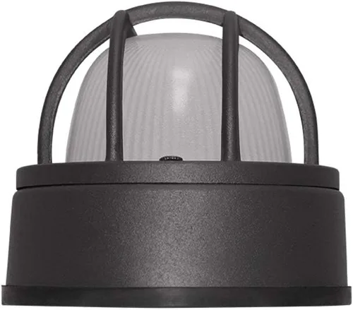 Vista 4 de Euri Lighting EOL-WL13BK-2050e - Carcasa de aluminio, luz de pared LED integrada para exteriores, clasificación húmeda, 6.2 vatios, 434 lúmenes
