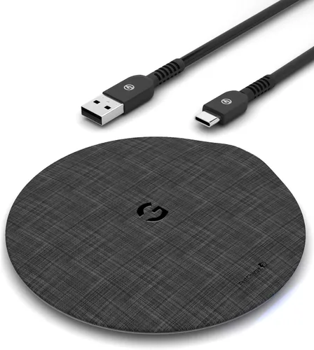 Vista 7 de Encased Cargador inalámbrico de carga rápida para LG G7 ThinQ, LG G8 ThinQ, carga rápida Qi Pad con cable de alimentación de carga