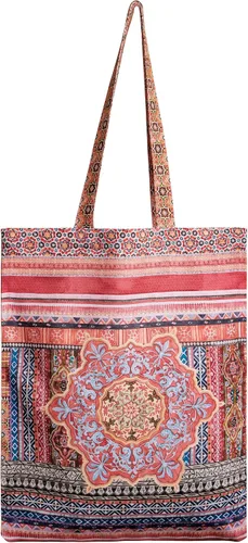 Vista 50 de Maison d' Hermine Bolsa de mano para mujer, 100% algodón, reutilizable, para compras, perfecta para primavera y verano
