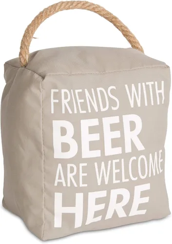 Vista 18 de Pavilion Gift Company 72151 Bless This Home - Tope para puerta, 5 x 6 pulgadas, gris, bronceado, beige y blanco