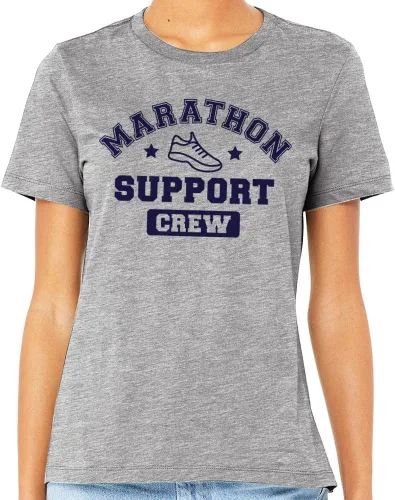 Vista 2 de Camiseta unisex de apoyo maratón