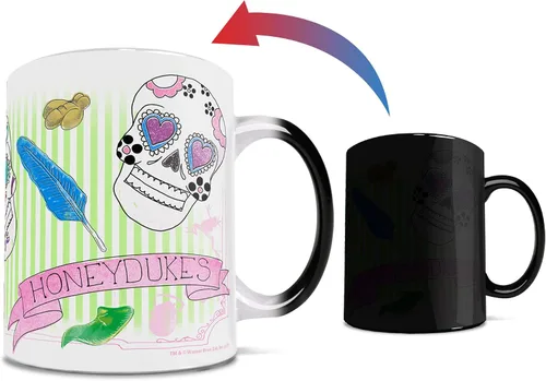 Vista 8 de Morphing Mugs Harry Potter (Hogwarts) - Taza de cerámica, color negro