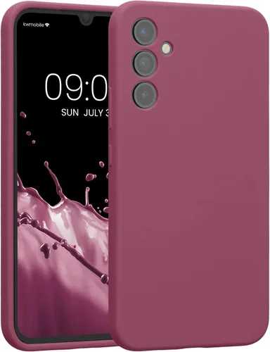 Vista 131 de kwmobile Funda compatible con Samsung Galaxy A13 4G - Funda delgada de silicona TPU - Acabado suave al tacto - Amarillo radiante