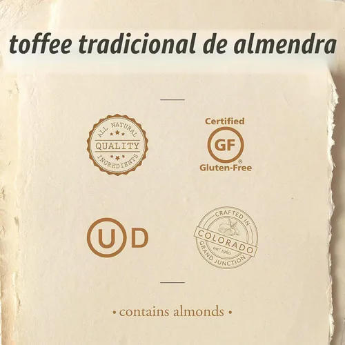 Vista 6 de Toffee de almendras y chocolate