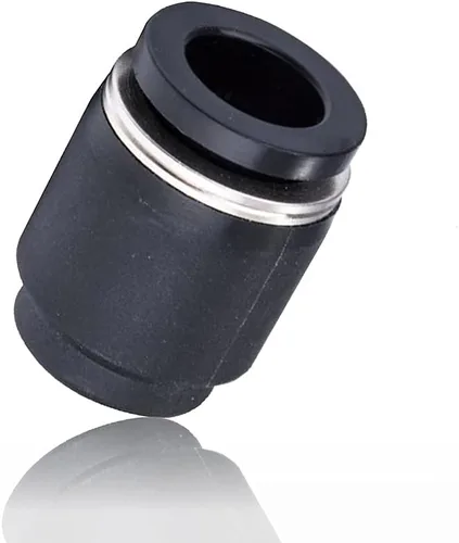 Vista 4 de 10PCS Tubo de 1/2 pulgada OD Tapón neumático Tapón, PPF-1/2 Plástico Push-in Connect Fitting