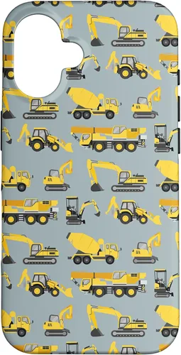 Vista 32 de Fun Construction Vehicles Truck Pattern Case for iPhone 17
