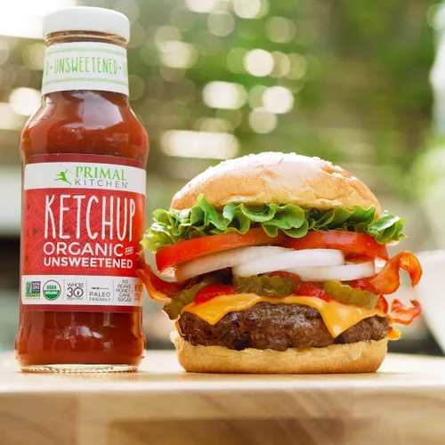 Vista 3 de Primal Kitchen Kit de inicio de condimentos de aceite de aguacate Ketchup sin azúcar Sin salsa de búfalo lácteo Sin aderezo de rancho lácteo