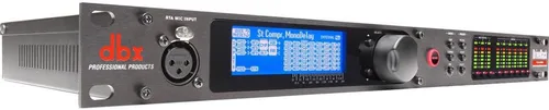 Vista 6 de dbx DriveRack PA2 2x6 PA Sistema completo de gestión de altavoces profesionales, montaje en rack con control Android e iOS. Negro