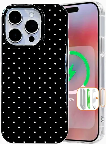 Vista 12 de I-MGAE-IN-AR Funda compacta para iPhone 12 Pro, diseño colorido de flores iridiscentes, holográfica, brillante, bonita funda para iPhone 12