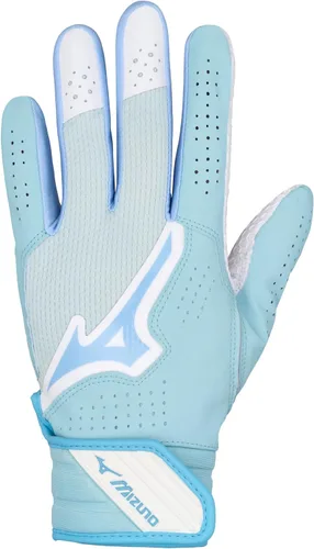 Vista 14 de Mizuno Finch Softball - Guantes de bateo acolchados Par Adulto y joven Palma antideslizante Palma acolchada Parte trasera de malla