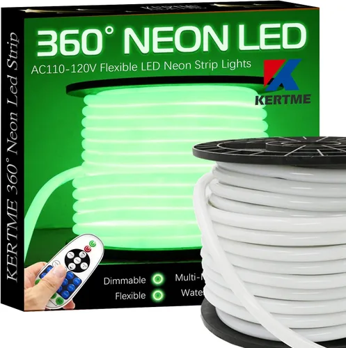 Vista 12 de luz LED de neón de 360 grados