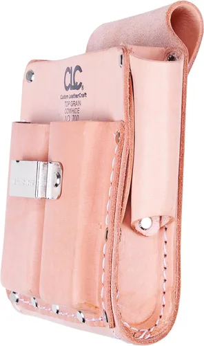 Vista 3 de CLC Custom Leathercraft 700 - Bolsa de herramientas, resistente, 5 bolsillos, color marrón