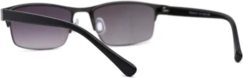 Vista 4 de SA106 Gafas de sol de lectura progresivas focales de media montura para hombre