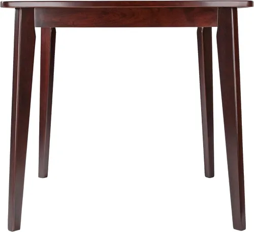 Vista 3 de Winsome Wood Pauline - Juego de mesa de 3 piezas con sillas, acabado de nogal