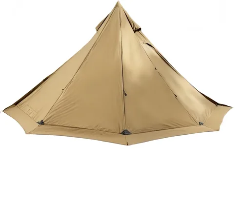 Vista 9 de Hot Tent with Stove Jack – 4 Season Waterproof & Windproof Shelter for 1–6 People, Lightweight for Camping, Hiking, Hunting & Fishing